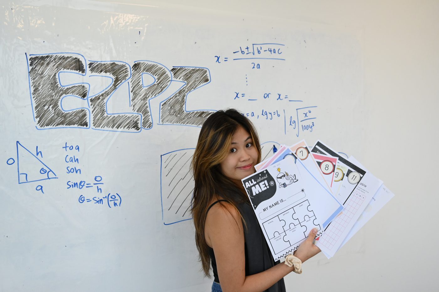 Tutor with worksheets